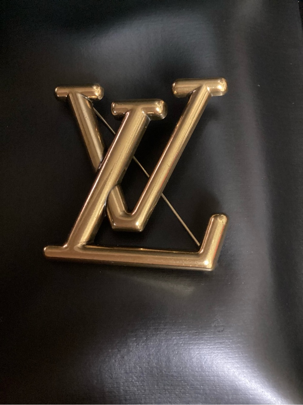 Louis Vuitton brooch.